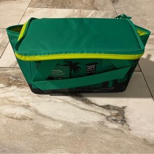 NEW WITH TAGS Green Trader Joe’s Mini Insulated Bag